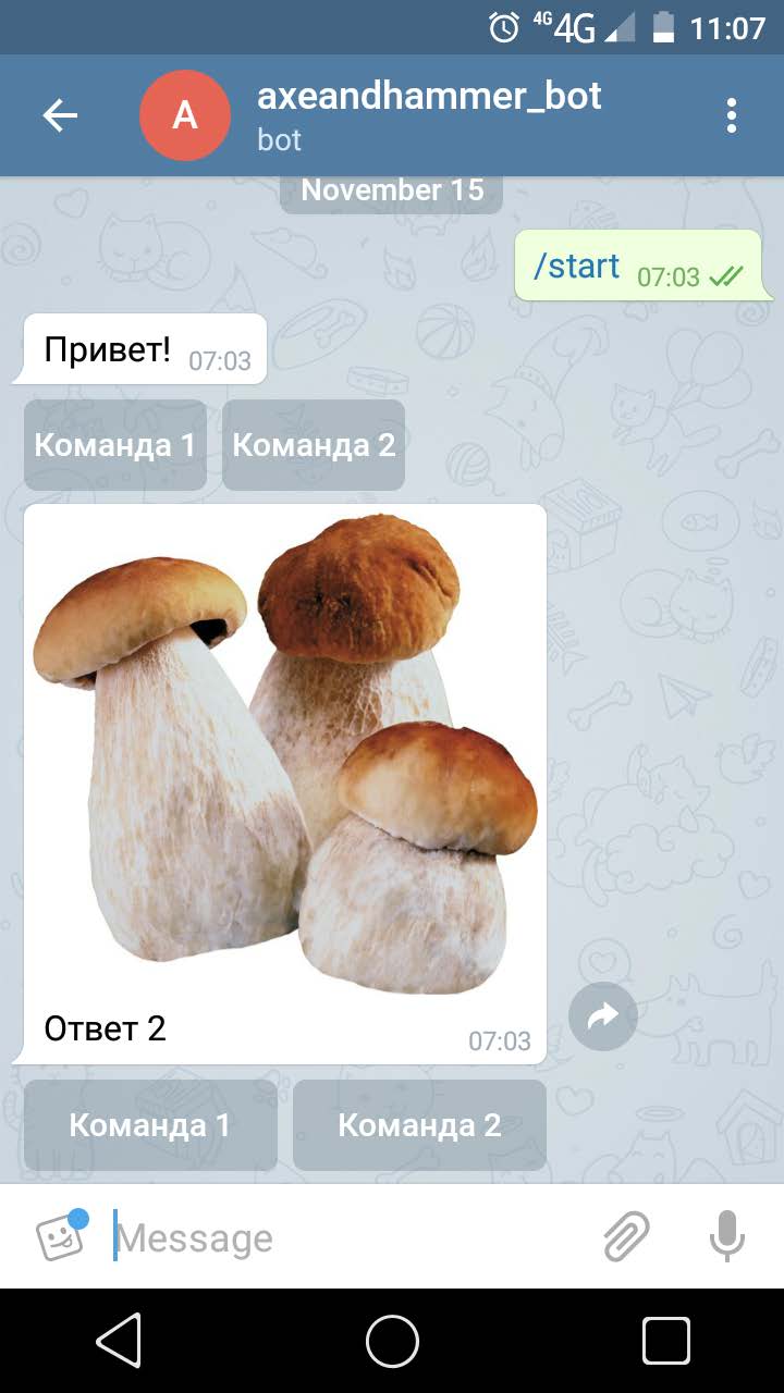 чат-бот для Telegram